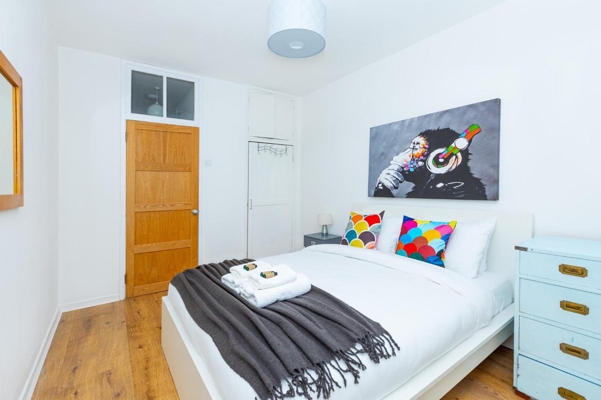 Bright Modern 1 Bedroom Flat, 5 Min To Vauxhall St Londres Exterior foto